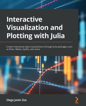 portada Interactive Visualization and Plotting with Julia: Create impressive data visualizations through Julia packages such as Plots, Makie, Gadfly, and more (en Inglés)