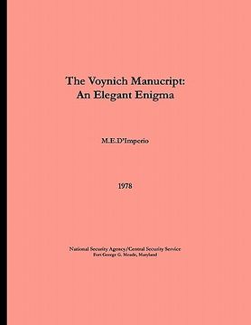 portada the voynich manuscript - an elegant enigma (en Inglés)