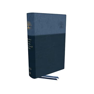 portada Nkjv, Matthew Henry Daily Devotional Bible, Leathersoft, Blue, red Letter, Comfort Print: 366 Daily Devotions by Matthew Henry (in English)