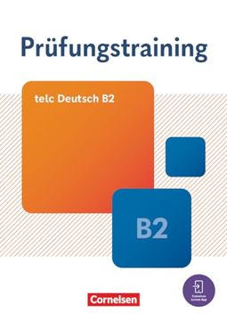 portada Prüfungstraining daf b2. Telc Deutsch b2 - Übungsbuch mit Lösungsbeileger und Audio-Download (en Alemán)