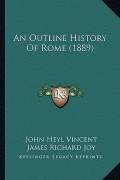 portada an outline history of rome (1889) (en Inglés)