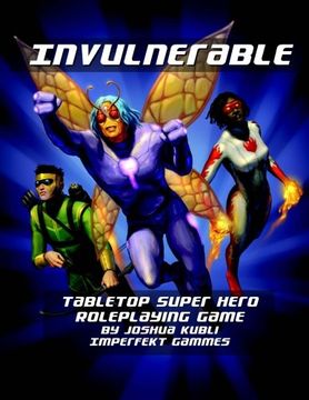 portada Invulnerable Tabletop Super Hero Roleplaying Game: Vigilante Edition