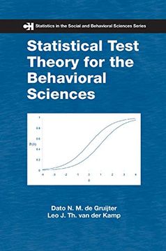 portada Statistical Test Theory for the Behavioral Sciences (Chapman & Hall (en Inglés)