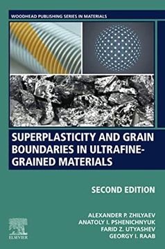 portada Superplasticity and Grain Boundaries in Ultrafine-Grained Materials (Woodhead Publishing in Materials) (in English)