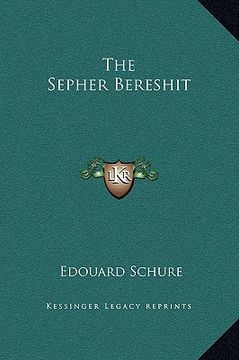 portada the sepher bereshit (en Inglés)