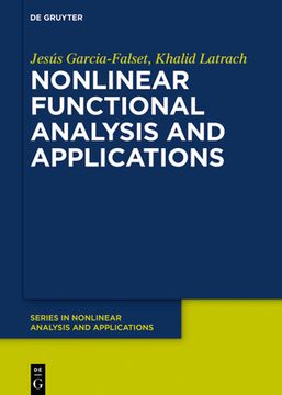 portada Nonlinear Functional Analysis and Applications (en Inglés)