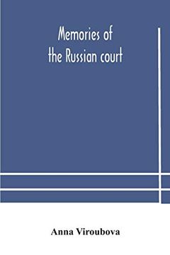 portada Memories of the Russian Court (en Inglés)