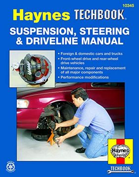 portada Suspension, Steering and Driveline Manual (Haynes Techbooks) (en Inglés)