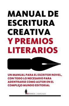portada Manual de Escritura Creativa y Premios Literarios