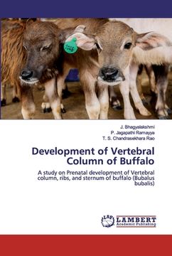 portada Development of Vertebral Column of Buffalo (en Inglés)
