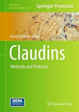 portada Claudins: Methods and Protocols (en Inglés)