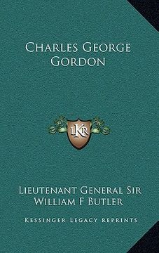 portada charles george gordon (en Inglés)