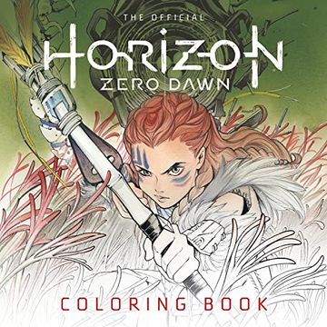 portada The Official Horizon Zero Dawn Coloring Book 