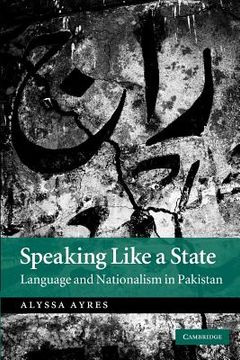 portada Speaking Like a State Paperback (en Inglés)