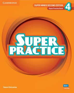 portada Super Minds Level 4 Super Practice Book British English (en Inglés)
