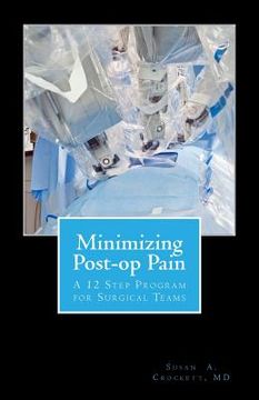 portada Minimizing Post-op Pain: A 12 Step Program for Surgical Teams (en Inglés)