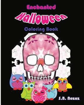 portada Enchanted Halloween Coloring Book (en Inglés)