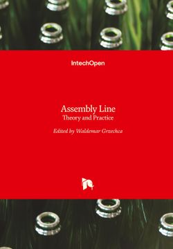 portada Assembly Line: Theory and Practice 
