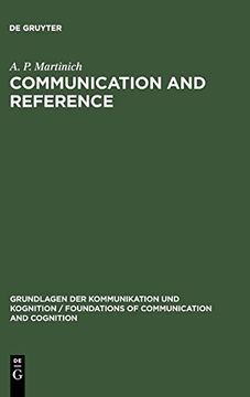 portada Communication and Reference (Grundlagen der Kommunikation und Kognition (en Inglés)
