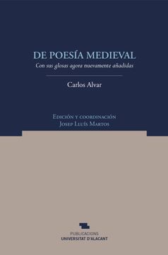portada De Poesía Medieval con sus Glosas Agora Nuevamente Añadidas (in Spanish)