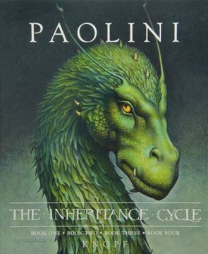 portada Inheritance Cycle 4-Book Hard Cover Boxed set (Eragon, Eldest, Brisingr, Inheritance) (The Inheritance Cycle) 