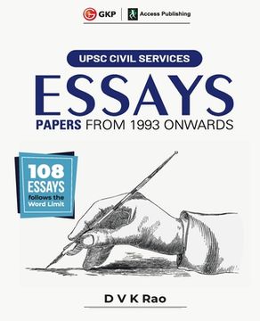 portada UPSC Civil Services 2023: Es says (Papers from 1993 onwards) by DVK Rao (en Inglés)