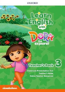 portada Learn English With Dora the Explorer: Level 3: Teacher's Pack (en Inglés)