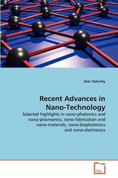 portada recent advances in nano-technology (en Inglés)