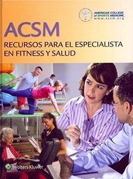 portada Acsm Recursos Para el Especialista en Fitness y Salud (in Spanish)