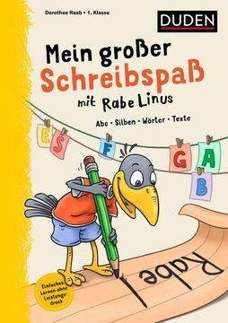 portada Mein Großer Schreibspaß mit Rabe Linus - 1. Klasse (in German)