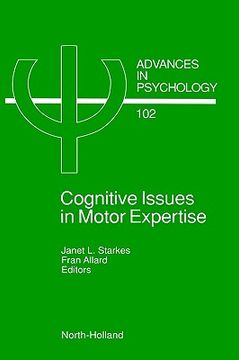 portada cognitive issues in motor expertise (en Inglés)
