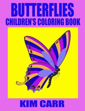 portada Butterflies: Children's Coloring Book (en Inglés)