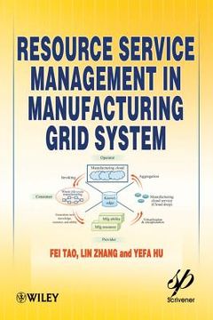 portada Resource Service Management in Manufacturing Grid System (en Inglés)