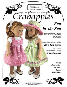 portada Fun In The Sun: Sewing Instructions and Full Size Patterns for Popular 18 Dolls (in English)