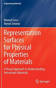 portada Representation Surfaces for Physical Properties of Materials: A Visual Approach to Understanding Anisotropic Materials (Engineering Materials) (en Inglés)