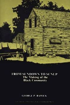 portada from sundown to sunup: the making of the black community (en Inglés)