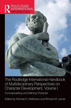 portada Routledge International Handbook of Multidisciplinary Perspectives on Character Development Volume i (in English)