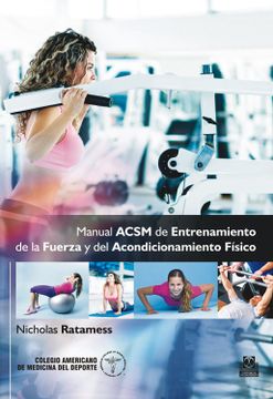 portada Manual Acsm de Entrenamiento de la Fuerza y del Acondicionamiento Físico