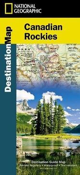 portada Canadian Rockies (National Geographic Destination Map) (en Inglés)