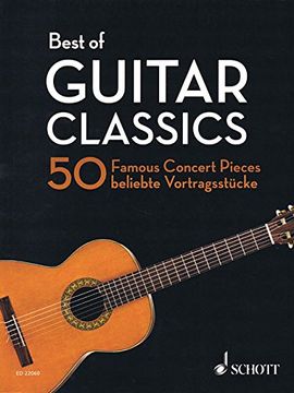portada Best of Guitar Classics: 50 Famous Concert Pieces. Gitarre (Best of Classics)