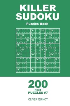 portada Killer Sudoku - 200 Hard Puzzles 9x9 (Volume 7) (in English)
