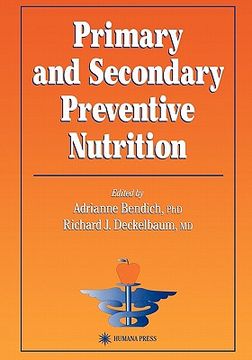 portada primary and secondary preventive nutrition (in English)