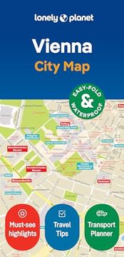 portada Lonely Planet Vienna City map (en Inglés)