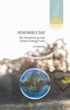 portada Renewable Gas: The Transition to Low Carbon Energy Fuels (Energy, Climate and the Environment)