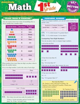 portada Math 1st Grade (en Inglés)
