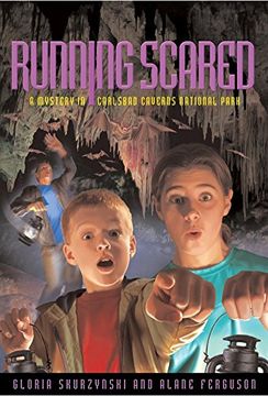 portada Running Scared: A Mystery in Carlsbad Caverns National Park (Mysteries in our National Park) (en Inglés)