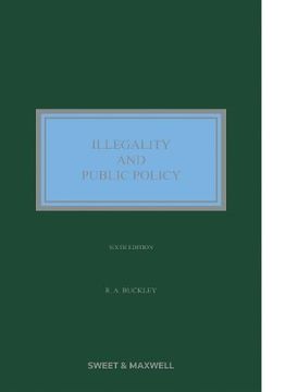 portada Illegality and Public Policy 6th ed (en Inglés)