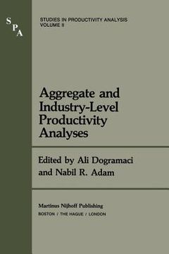 portada Aggregate and Industry-Level Productivity Analyses (en Inglés)