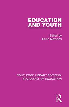 portada Education and Youth (Routledge Library Editions: Sociology of Education) (en Inglés)