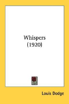 portada whispers (1920) (en Inglés)